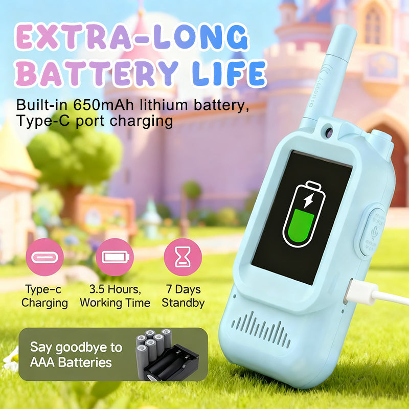 🌟 Videowalkie-talkie för barn