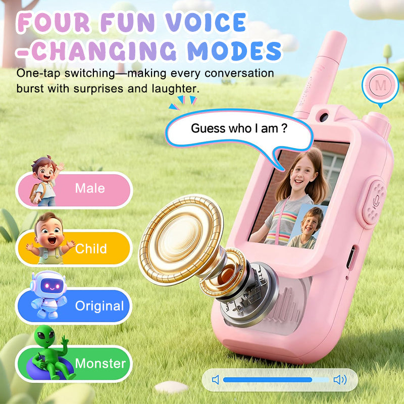 🌟 Videowalkie-talkie för barn