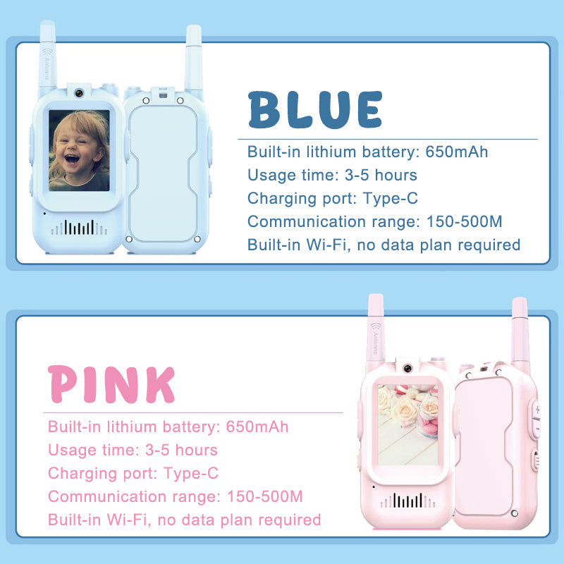 🌟 Videowalkie-talkie för barn