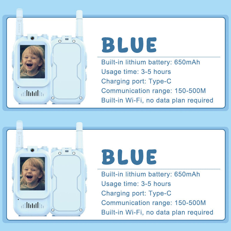 🌟 Videowalkie-talkie för barn